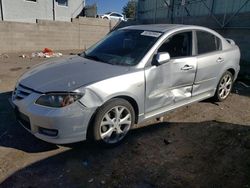 Salvage cars for sale at Albuquerque, NM auction: 2008 Mazda 3 S