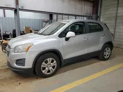 Salvage cars for sale at Mocksville, NC auction: 2015 Chevrolet Trax LS