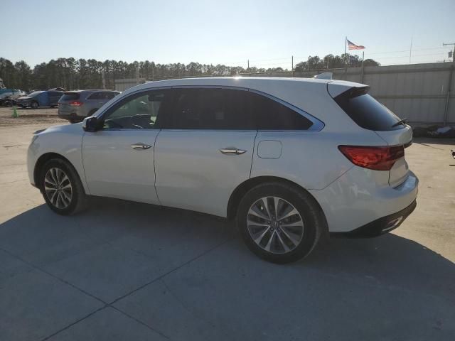 2016 Acura MDX Technology