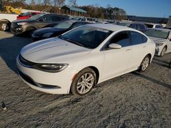 Salvage cars for sale at Spartanburg, SC auction: 2016 Chrysler 200 Limited