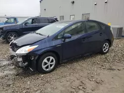 Salvage cars for sale at Appleton, WI auction: 2014 Toyota Prius