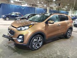 Salvage cars for sale at Woodhaven, MI auction: 2021 KIA Sportage EX