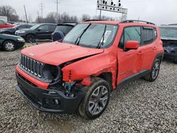 Jeep Renegade Vehiculos salvage en venta: 2017 Jeep Renegade Latitude