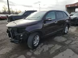 Salvage cars for sale at Fort Wayne, IN auction: 2014 KIA Sorento LX