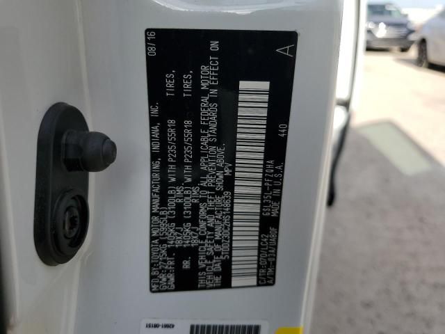 2017 Toyota Sienna XLE