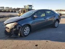 Vehiculos salvage en venta de Copart Dunn, NC: 2015 Toyota Corolla L