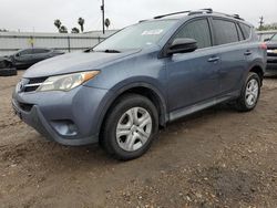 Salvage cars for sale from Copart Mercedes, TX: 2013 Toyota Rav4 LE