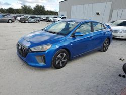 Salvage cars for sale at Apopka, FL auction: 2017 Hyundai Ioniq SEL