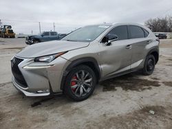 Salvage cars for sale at Oklahoma City, OK auction: 2015 Lexus NX 200T