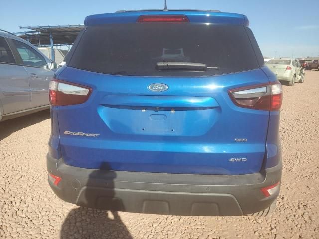 2018 Ford Ecosport SES