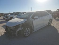 Salvage cars for sale at Andrews, TX auction: 2020 Toyota Corolla LE