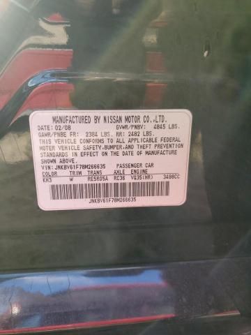 2008 Infiniti G35