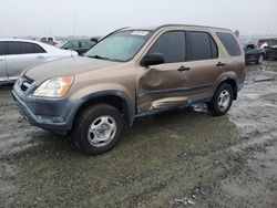 Salvage cars for sale at Antelope, CA auction: 2003 Honda CR-V LX