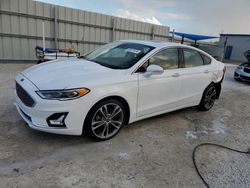 Ford salvage cars for sale: 2020 Ford Fusion Titanium