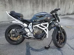 Salvage motorcycles for sale at Opa Locka, FL auction: 2016 Yamaha FZ07