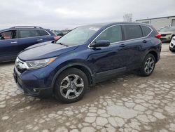 Salvage cars for sale at Kansas City, KS auction: 2017 Honda CR-V EXL