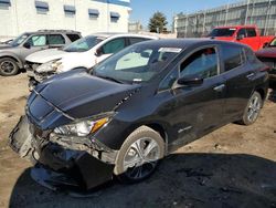 Nissan salvage cars for sale: 2019 Nissan Leaf S Plus