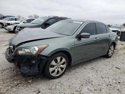 Salvage cars for sale at West Warren, MA auction: 2008 Honda Accord EX