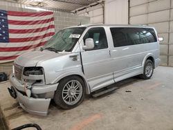 Salvage trucks for sale at Columbia, MO auction: 2015 GMC Savana G2500