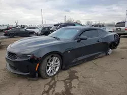 Salvage cars for sale at Woodhaven, MI auction: 2023 Chevrolet Camaro LS