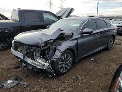 Salvage cars for sale at Elgin, IL auction: 2021 Honda Accord Hybrid EXL