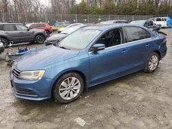 Volkswagen salvage cars for sale: 2016 Volkswagen Jetta SE