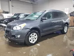 Salvage cars for sale at Elgin, IL auction: 2012 Chevrolet Traverse LS