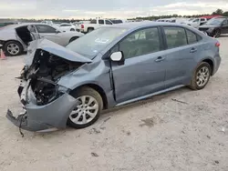 Salvage cars for sale at Houston, TX auction: 2021 Toyota Corolla LE