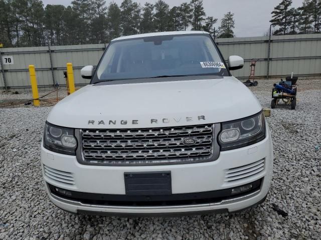 2016 Land Rover Range Rover HSE