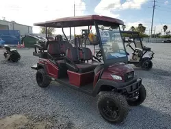 Salvage motorcycles for sale at Riverview, FL auction: 2023 Golf Cart