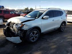 Nissan salvage cars for sale: 2017 Nissan Rogue SV