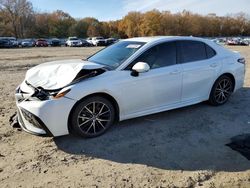 Salvage cars for sale at auction: 2022 Toyota Camry SE