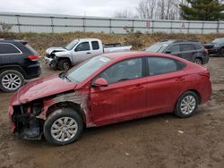 Hyundai salvage cars for sale: 2020 Hyundai Accent SE