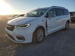 Salvage cars for sale at Fredericksburg, VA auction: 2022 Chrysler Pacifica Limited