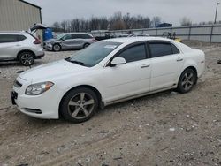 Chevrolet salvage cars for sale: 2012 Chevrolet Malibu 1LT