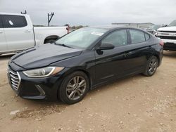 Salvage cars for sale from Copart San Antonio, TX: 2018 Hyundai Elantra SEL