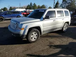 Jeep salvage cars for sale: 2012 Jeep Patriot Sport