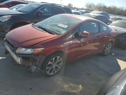 Honda salvage cars for sale: 2012 Honda Civic SI