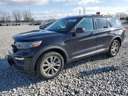 Salvage cars for sale at Barberton, OH auction: 2020 Ford Explorer XLT