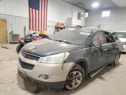 Salvage cars for sale at Des Moines, IA auction: 2010 Chevrolet Traverse LT