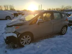 Vehiculos salvage en venta de Copart Barberton, OH: 2014 Nissan Versa Note S