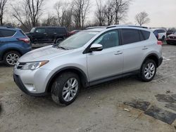 Salvage cars for sale at Cicero, IN auction: 2013 Toyota Rav4 Limited