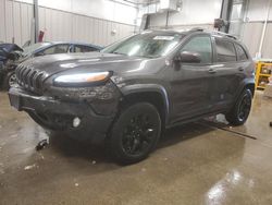 Salvage cars for sale from Copart Cleveland: 2016 Jeep Cherokee Trailhawk