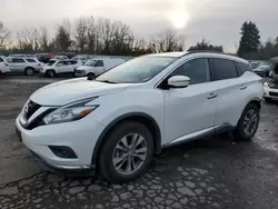 Salvage cars for sale at Portland, OR auction: 2015 Nissan Murano S