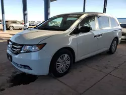 Salvage cars for sale at Phoenix, AZ auction: 2014 Honda Odyssey LX