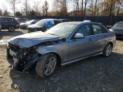 Salvage cars for sale at Waldorf, MD auction: 2008 Mercedes-Benz C 350