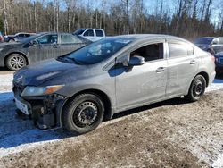 Honda Civic Vehiculos salvage en venta: 2012 Honda Civic LX