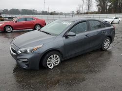 Salvage cars for sale at Dunn, NC auction: 2021 KIA Forte FE