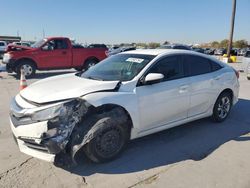 Salvage cars for sale from Copart Grand Prairie, TX: 2018 Honda Civic LX