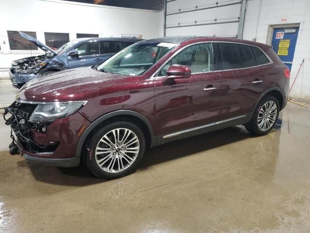 2017 Lincoln MKX Reserve